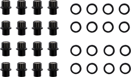 MOOSE OFFROAD Lug Nuts for Carbon Fiber Wheels - Steel, 12mm x 1.50" (16 Pack) - Compatible with Jeep Wrangler, Ford Mustang, Toyota Tacoma, Chevrolet Silverado, and RAM 1500