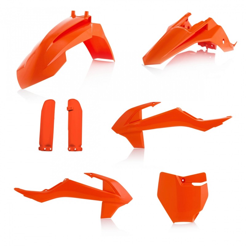 Acerbis KTM SX65 / GasGas MC65 2019+ Full Plastic Kit - 16 Orange | Powersports Vehicle Fitment