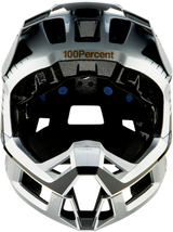 100% Trajecta Helmet with Fidlock - Ranelagh Silver Large Enduro & All Mountain Bike Helmet