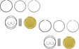 JE PISTONS Piston Kit - 92.00 mm - 9.0:1 CR - Honda 379446
