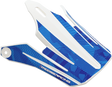 MOOSE OFFROAD Youth F.I. MIPS® Visor Kit - Agroid Camo - Blue/White 0132-1599