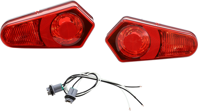 MOOSE OFFROAD Taillight - Polaris 100-3451-PU