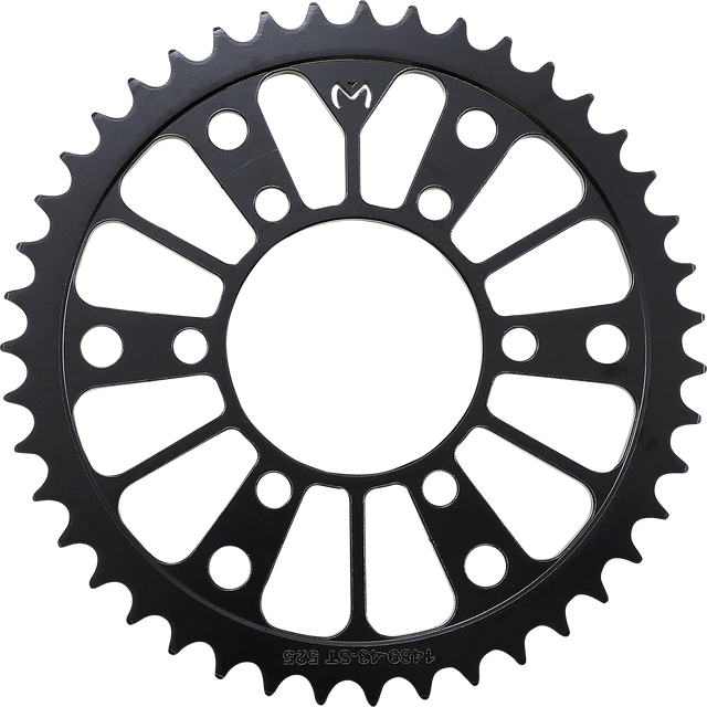MOOSE OFFROAD Steel Rear Sprocket - Kawasaki - 43 Tooth 1210-1489-43-ST