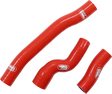 MOOSE OFFROAD Race Fit Radiator Hose Kit - Red for Gas Gas, Husqvarna, KTM - Part Number KTM-114-RD