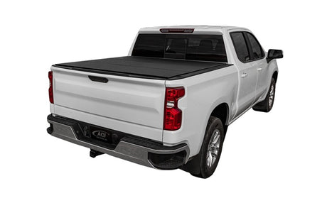 Access LOMAX Tri-Fold Hard Tonneau Cover for 2019 Chevy Silverado 1500 & GMC Sierra 1500 with 5 ft 8 in Bed