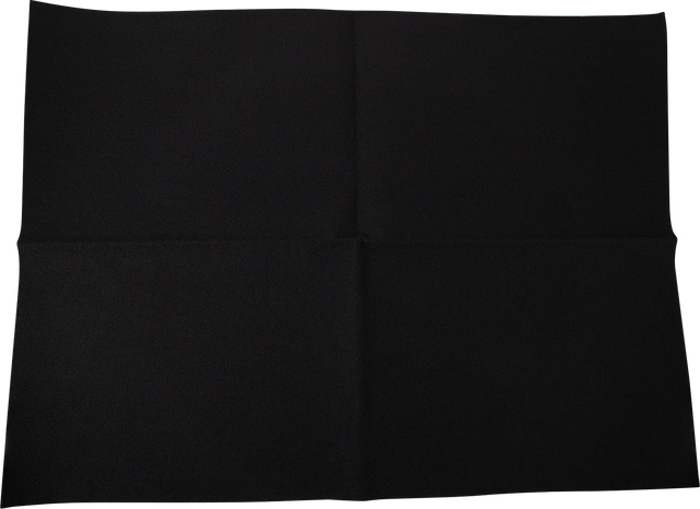 DRAG SPECIALTIES SEATS Lining Material - 27 x 36 inches - Black - Part No. 3501-1964 for Harley-Davidson Touring and Softail Models