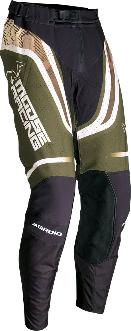 MOOSE OFFROAD Agroid Pants - Olive/Tan - US 34 2901-10694