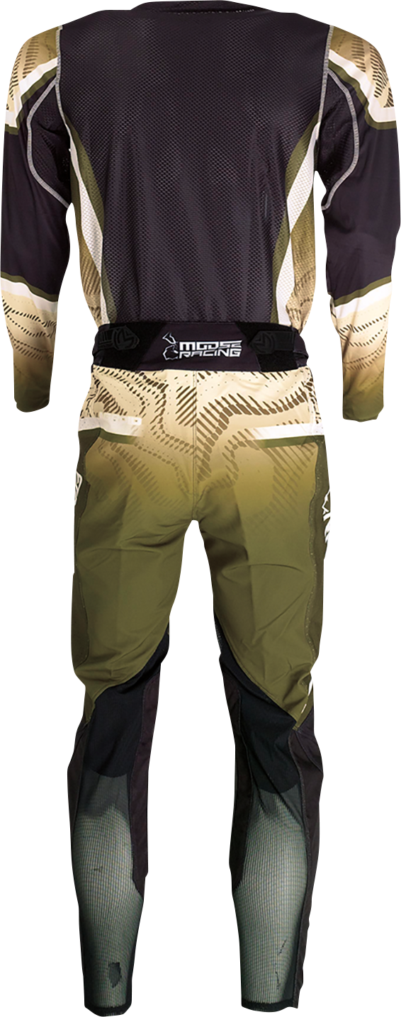 MOOSE OFFROAD Agroid Jersey - Olive/Tan/Black - XL 2910-7411