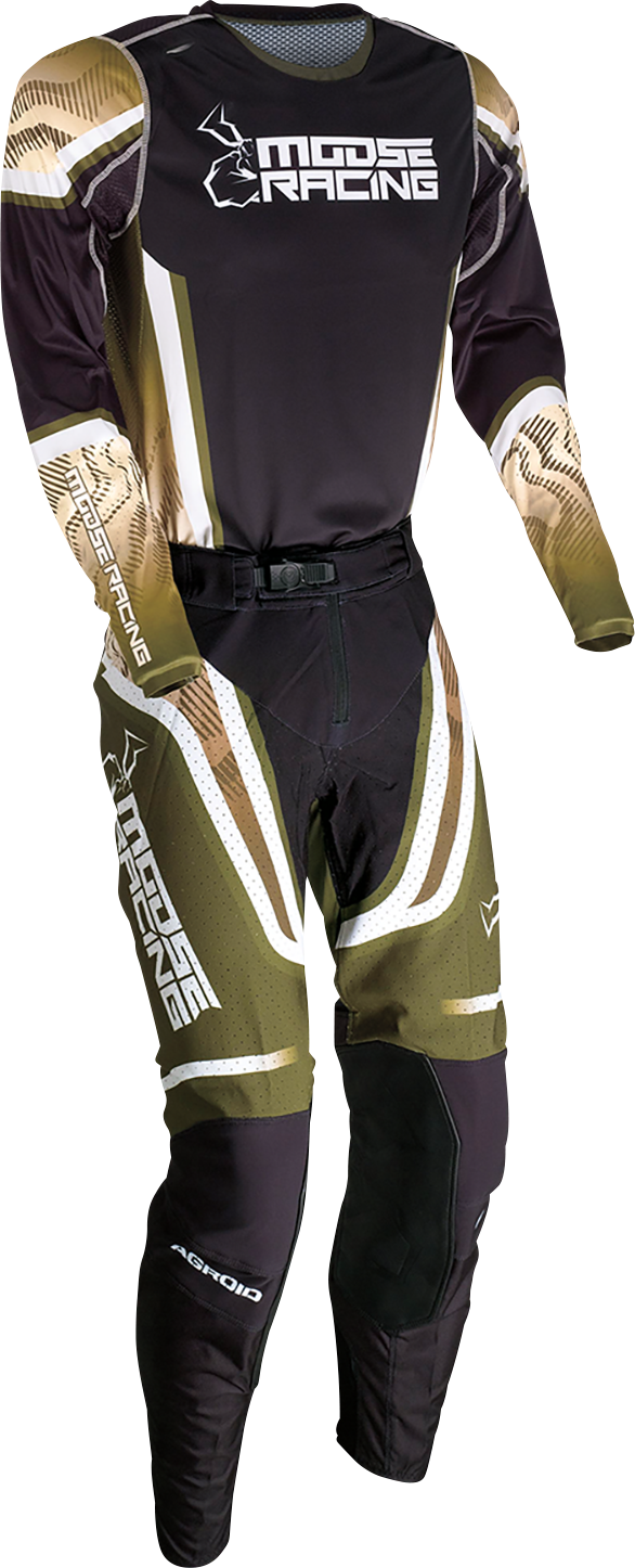 MOOSE OFFROAD Agroid Jersey - Olive/Tan/Black - XL 2910-7411
