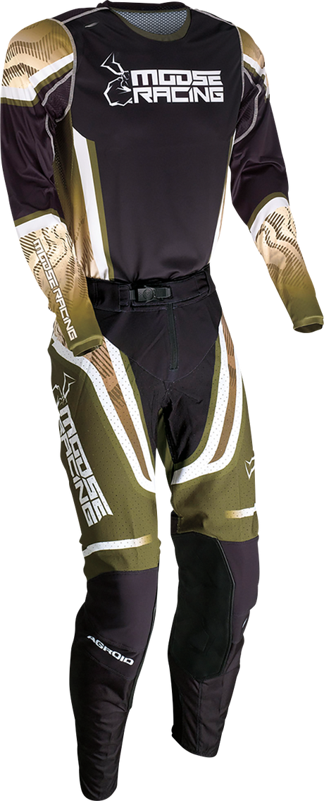 MOOSE OFFROAD Agroid Pants - Olive/Tan - US 34 2901-10694