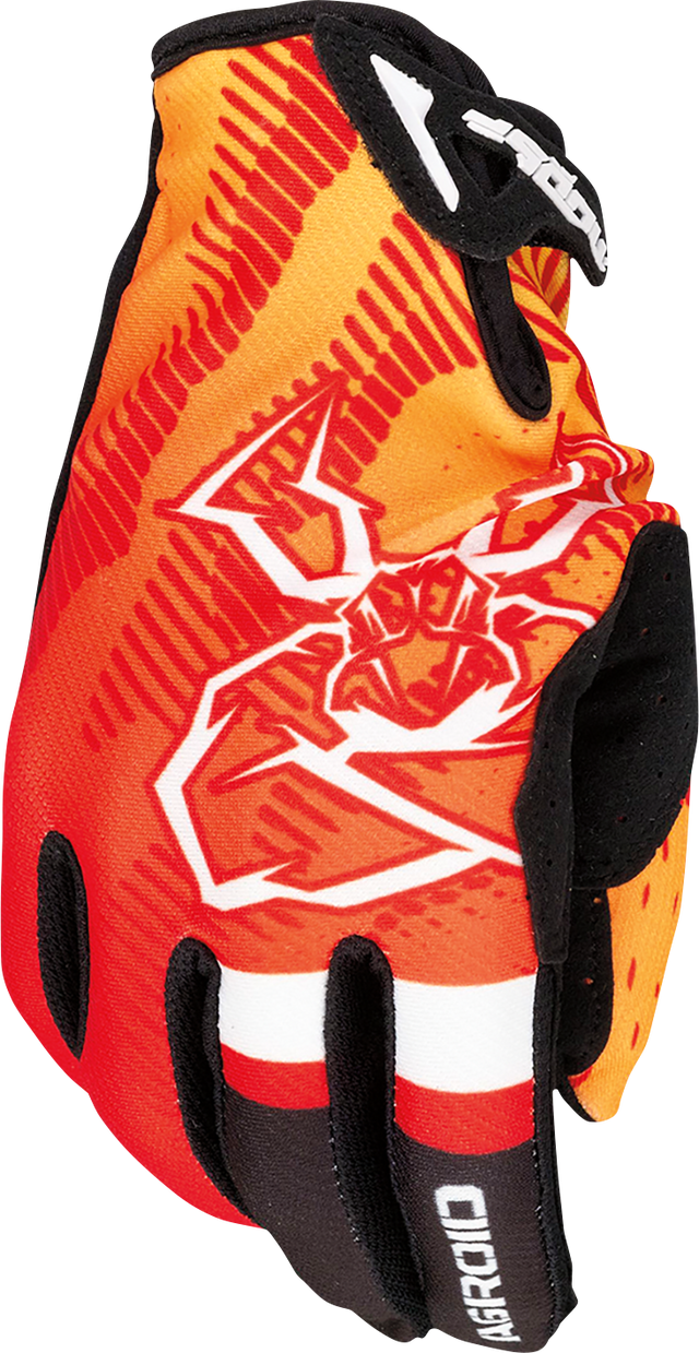 MOOSE OFFROAD Agroid™ Pro Gloves - Orange - XL 3330-7581
