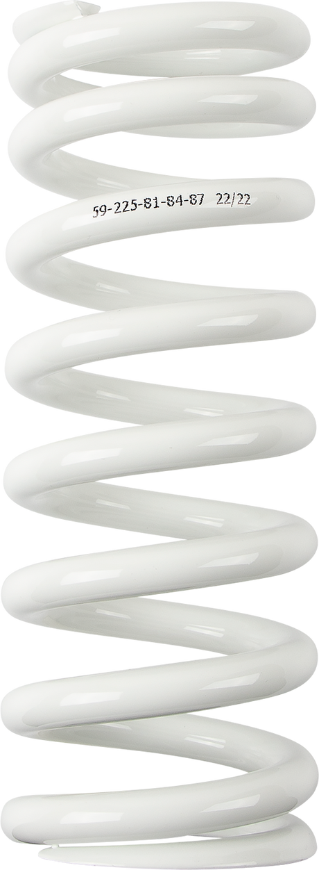 MOOSE OFFROAD Shock Spring - 59 mm OD - 81/84/87 n/mm - White 1312-1025
