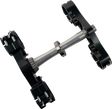 Moose Offroad Triple Clamp for Mountain Bikes - Gray 14.099.2.AN with 1-1/8 Inch Bar Mounts, Fits Various Mountain Bike Models