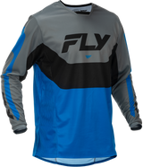 Fly Racing Kinetic Jersey Blue/Grey/Black XL – Motocross Motorcycle Gear for Off-Road Vehicles