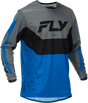 Fly Racing Kinetic Jersey Blue/Grey/Black Large for Motocross and Off-Road Vehicles