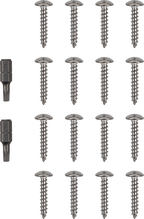 CALIBER Bunk Wrap Endcap - 2"x6" - Gray - 4 Pack 23053