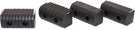 CALIBER Bunk Wrap Endcap - 2"x4" - Black - 4 Pack 23051-BK