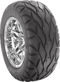 AMS Street Fox Rear Tire 25x10R12 with Curb Guard for ATV and Side by Side Vehicles