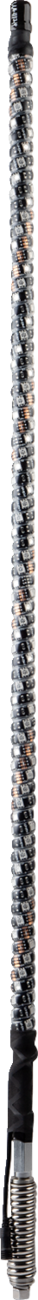 MOOSE OFFROAD 3' Whip Light - RGB - Black SB-RGBBT-131-PU