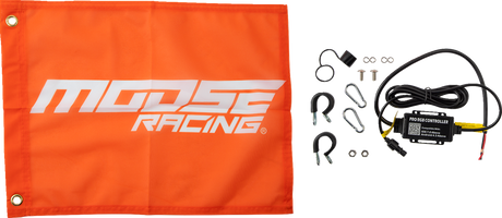 MOOSE OFFROAD 3' Whip Light - RGB - Black SB-RGBBT-131-PU