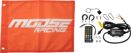 MOOSE OFFROAD 3' Whip Light - RGB - Black - Chase SB-CHSBTR-131PU
