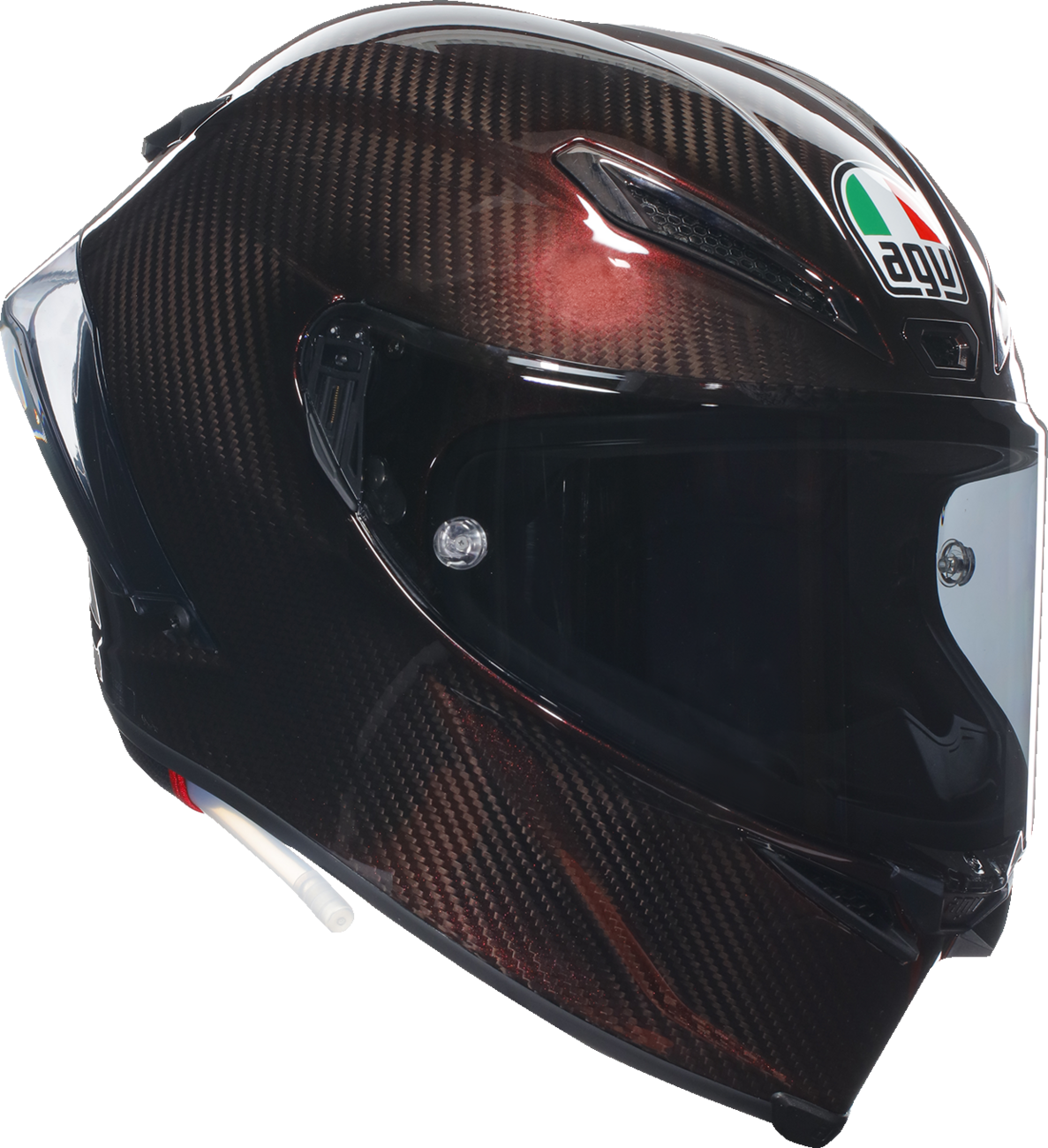 AGV Pista GP RR Helmet - Red Carbon, XL - Motorcycle Racing Helmet with Carbon Fiber Shell and Advanced Ventilation for Honda, Yamaha, Suzuki, Kawasaki, Ducati, and Harley-Davidson