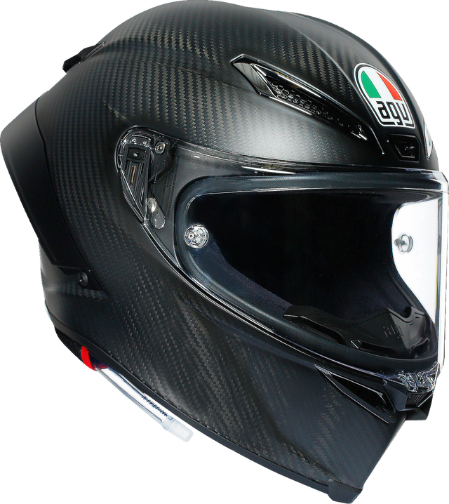 AGV Pista GP RR Matte Carbon Helmet - Large - Motorcycle Racing Helmet with Carbon Shell and Advanced Ventilation for Honda, Yamaha, Kawasaki, Suzuki, Ducati
