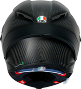 AGV Pista GP RR Matte Carbon Helmet - Large - Motorcycle Racing Helmet with Carbon Shell and Advanced Ventilation for Honda, Yamaha, Kawasaki, Suzuki, Ducati