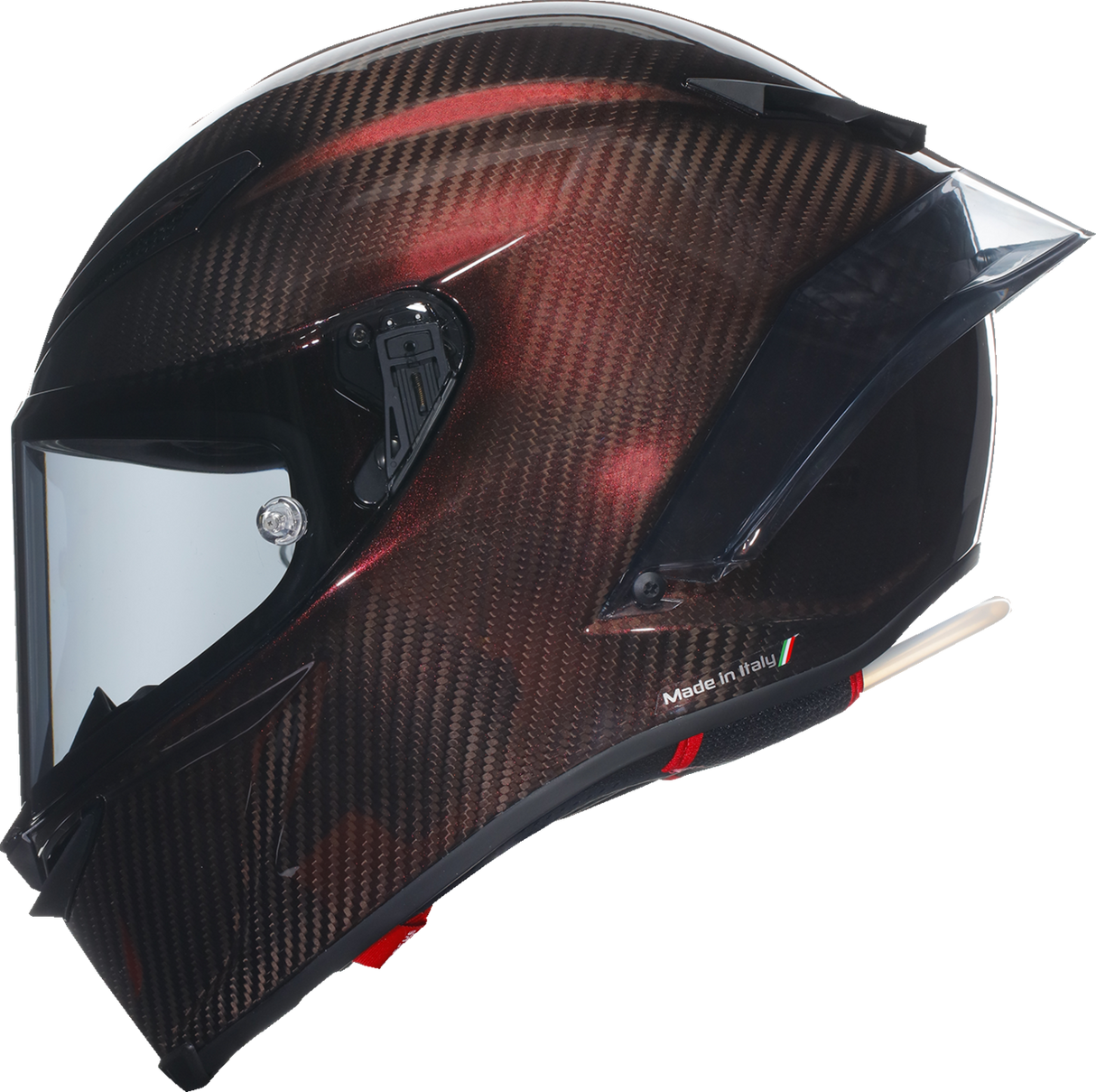 AGV Pista GP RR Helmet - Red Carbon, XL - Motorcycle Racing Helmet with Carbon Fiber Shell and Advanced Ventilation for Honda, Yamaha, Suzuki, Kawasaki, Ducati, and Harley-Davidson