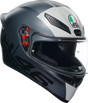 AGV K1 S Helmet - Limit 46 Small with Ventilation, Aerodynamic Design, and Pinlock® Prepared for Yamaha, Honda, Kawasaki, Suzuki, and More