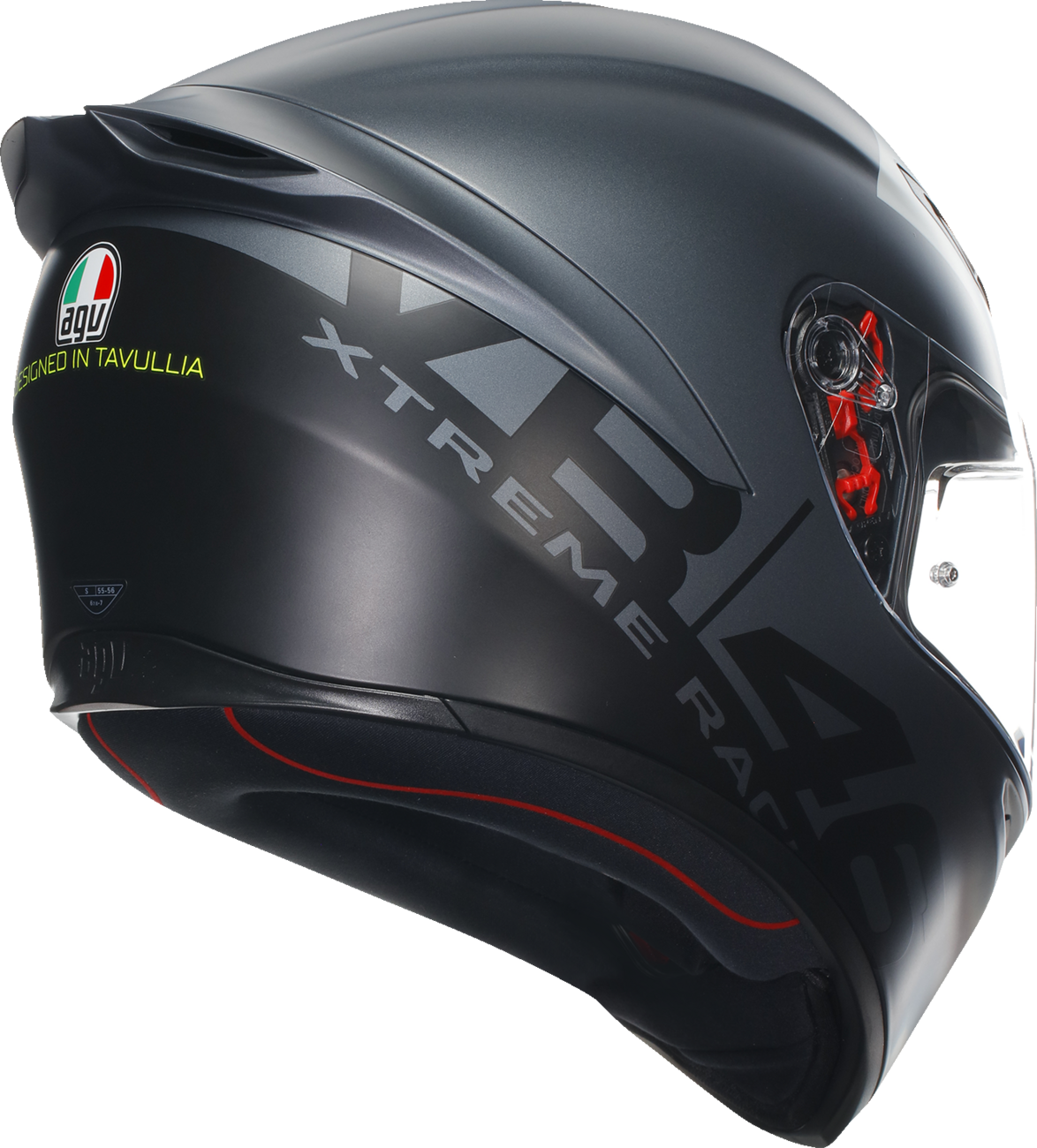 AGV K1 S Helmet - Limit 46 Small with Ventilation, Aerodynamic Design, and Pinlock® Prepared for Yamaha, Honda, Kawasaki, Suzuki, and More