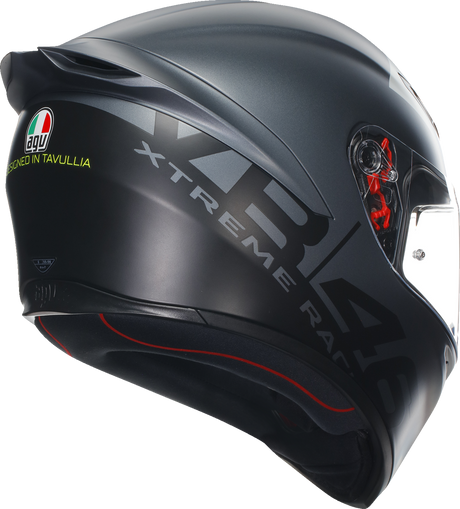 AGV K1 S Helmet - Limit 46 Small with Ventilation, Aerodynamic Design, and Pinlock® Prepared for Yamaha, Honda, Kawasaki, Suzuki, and More