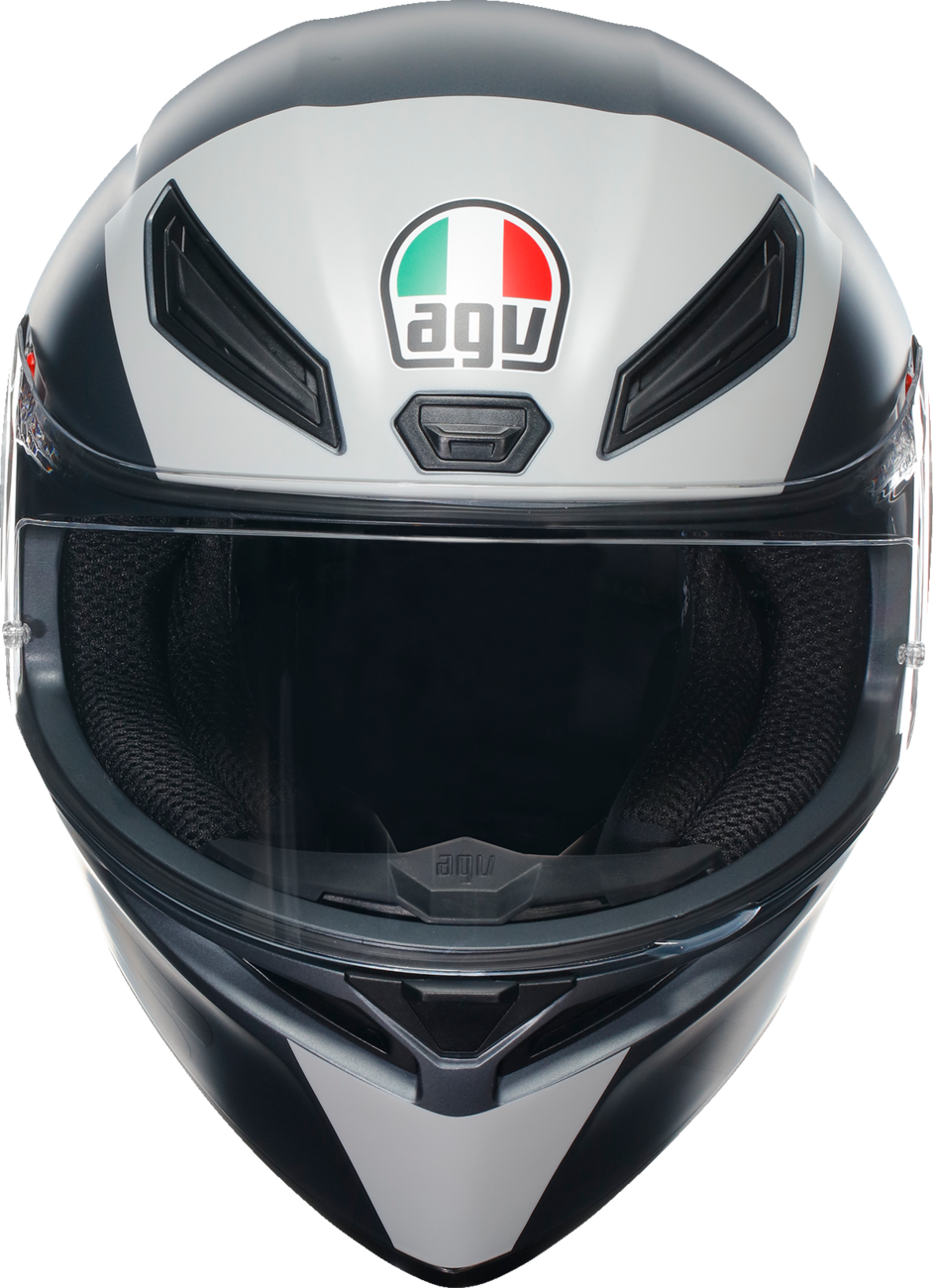 AGV K1 S Helmet - Limit 46 Small with Ventilation, Aerodynamic Design, and Pinlock® Prepared for Yamaha, Honda, Kawasaki, Suzuki, and More