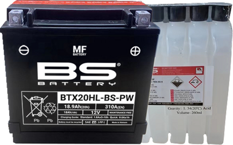 BS BATTERY Battery - BTX20HL-BS-PW (YTX) 300821