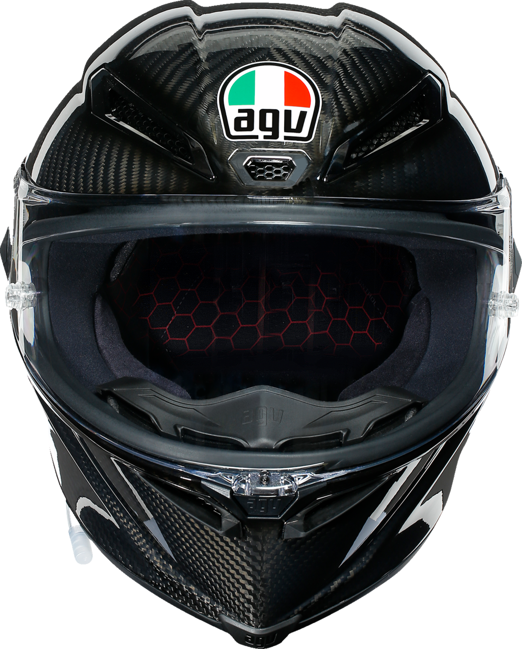 AGV Pista GP RR Helmet - Glossy Carbon Large | Motorcycle Racing Helmet with Carbon Shell and Advanced Ventilation for Honda, Yamaha, Suzuki, Kawasaki, Ducati, KTM, and Harley-Davidson