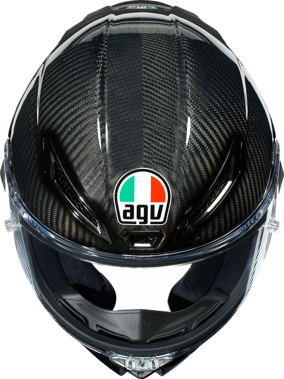 AGV Pista GP RR Helmet - Glossy Carbon Large | Motorcycle Racing Helmet with Carbon Shell and Advanced Ventilation for Honda, Yamaha, Suzuki, Kawasaki, Ducati, KTM, and Harley-Davidson