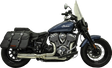 BASSANI XHAUST 2-into-1 Exhaust System - Stainless Steel 8H12SS