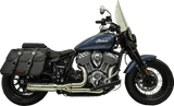 BASSANI XHAUST 2-into-1 Exhaust System - Stainless Steel 8H12SS