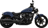 BASSANI XHAUST 4" Slip-On Mufflers - Chrome 8CH17