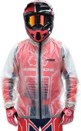 Moose Offroad Clear Rain Jacket - Medium with Waterproof Features for Jeep, ATV, and UTV