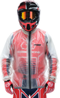 Moose Offroad Clear Rain Jacket - Medium with Waterproof Features for Jeep, ATV, and UTV