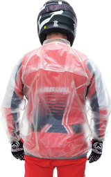 Moose Offroad Clear Rain Jacket - Medium with Waterproof Features for Jeep, ATV, and UTV