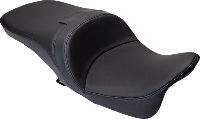DRAG SPECIALTIES SEATS Freedom Seat in Solar Leather - Black for Harley FLH 2009-2023