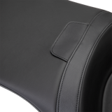 DRAG SPECIALTIES SEATS Freedom Seat in Solar Leather - Black for Harley FLH 2009-2023