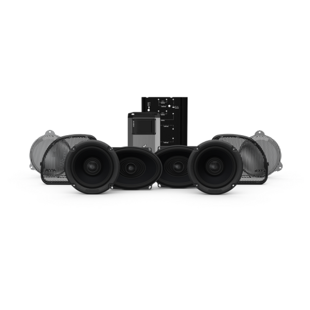 Rockford Fosgate HD14CVO-STG2 Stage 2 Audio Kit for Harley-Davidson Road Glide and Street Glide CVO (2014+)