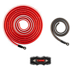 DS18 OFCKIT0 0-Gauge Copper Amplifier Installation Kit for Car Audio Systems