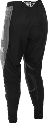 Fly Racing Women's Lite Pants Black/Grey/White Size 7/8 - Lightweight Motocross Pants with Ventilated Mesh Liner for Women’s Off-Road Riding