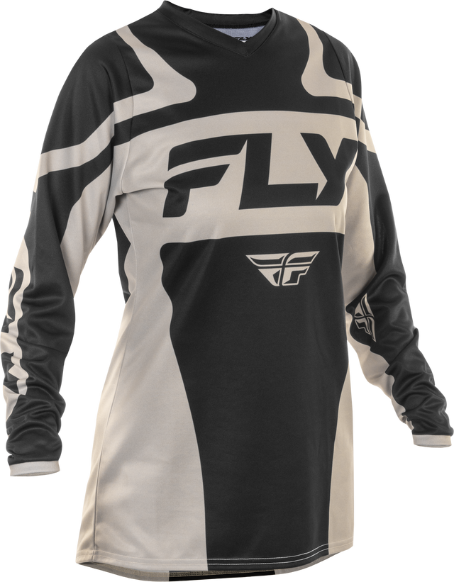 Fly Racing Women's F 16 Jersey Black/White Large Offroad Motorcycle Jersey for Women