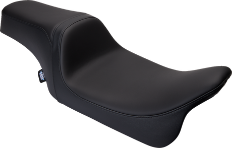 DRAG SPECIALTIES SEATS Predator 1Up Seat for Harley FLH 2008-2023, Solar Leather Black