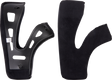 AGV X101 Cheek Pads Black 2XL - Helmet Replacement Part for AGV X101